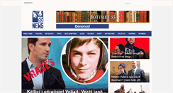 Desktop Screenshot of gazeta55.al